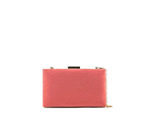 Bolso Clutch Efecto Ante